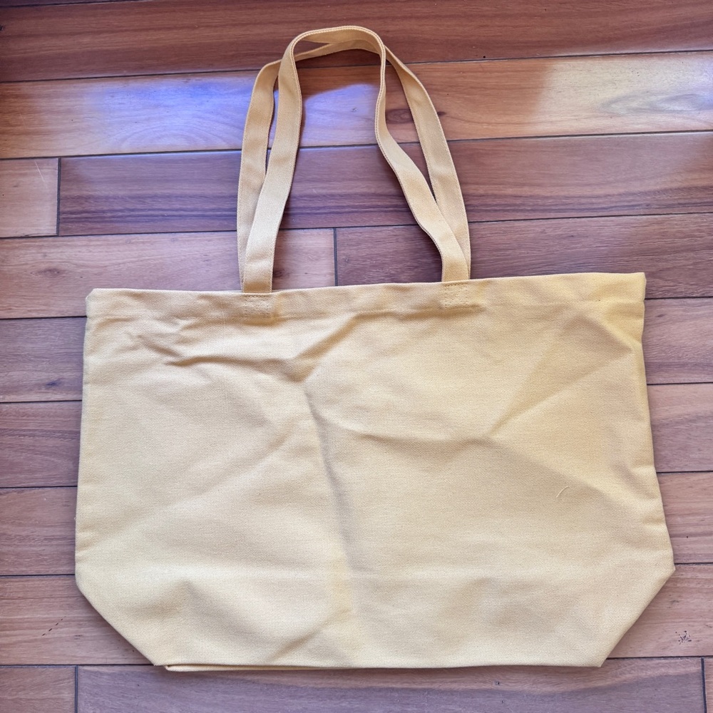 Sezane Yellow Tote Bag - Picture 3 of 3